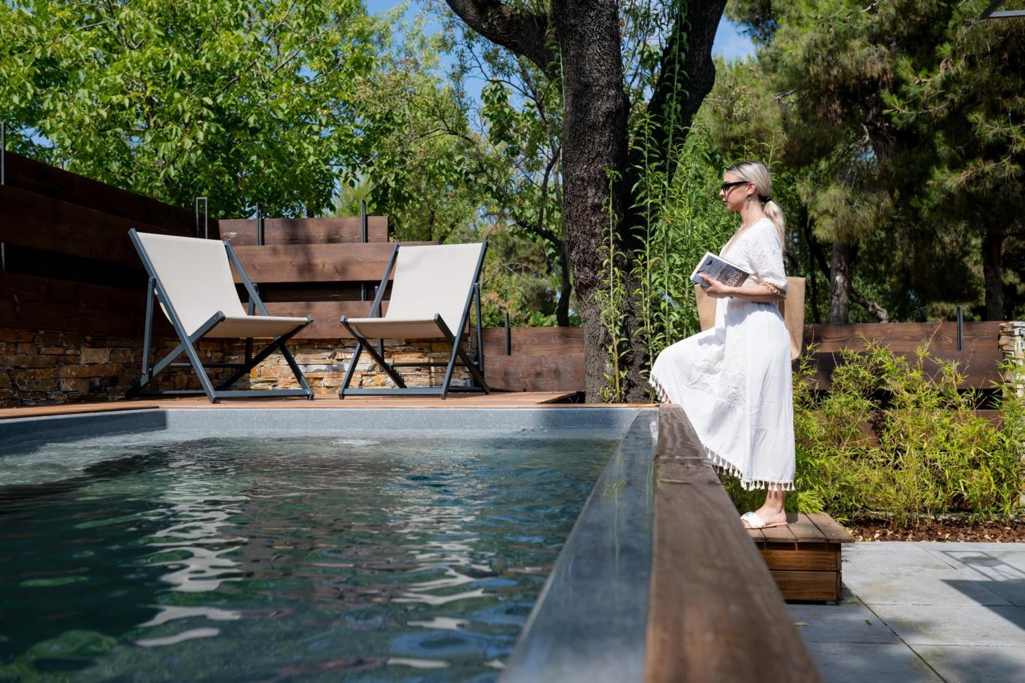 Sylvia Camping & Luxury Suites, Panel Hospitality Homes & Villas Litóchoron Dış mekan fotoğraf
