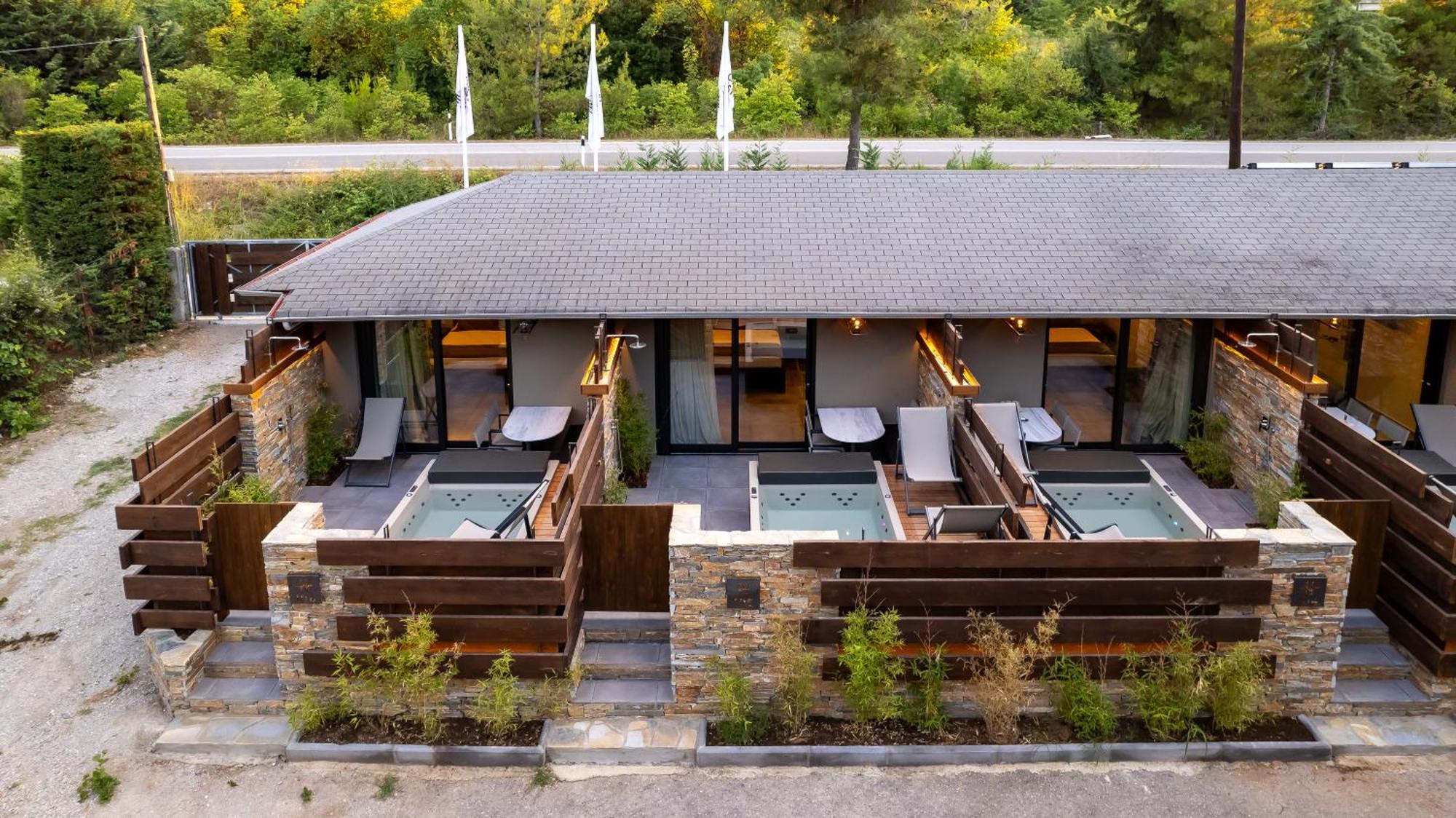 Sylvia Camping & Luxury Suites, Panel Hospitality Homes & Villas Litóchoron Dış mekan fotoğraf