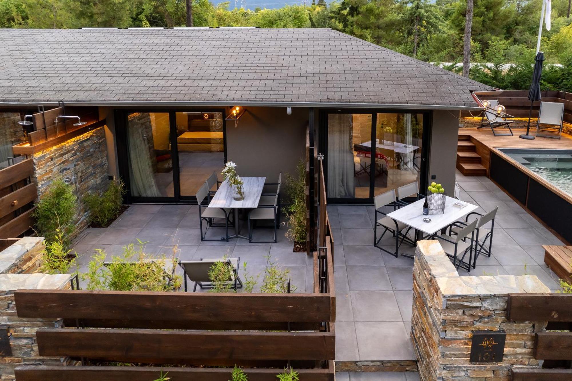 Sylvia Camping & Luxury Suites, Panel Hospitality Homes & Villas Litóchoron Dış mekan fotoğraf