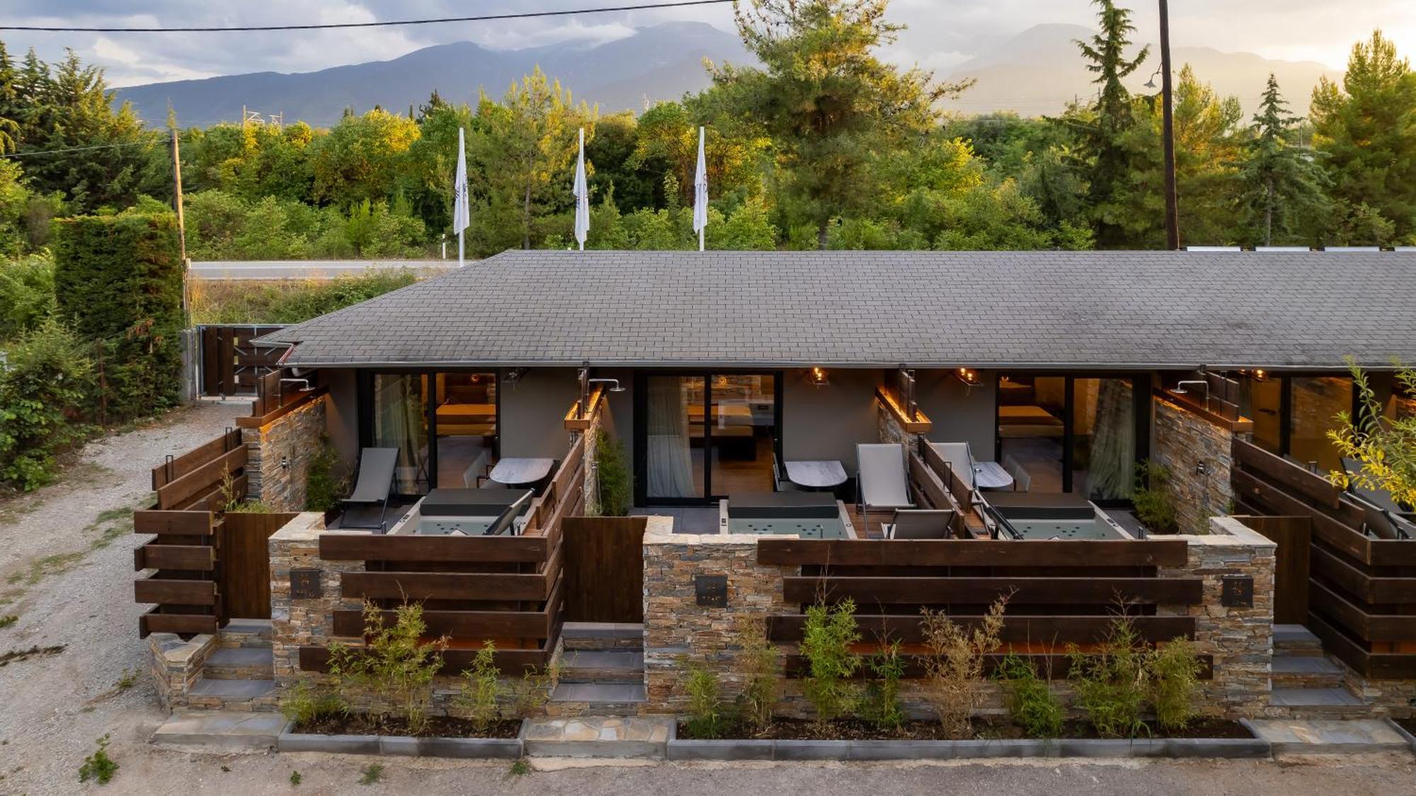Sylvia Camping & Luxury Suites, Panel Hospitality Homes & Villas Litóchoron Dış mekan fotoğraf